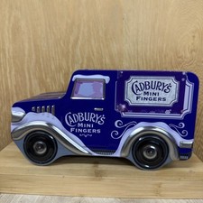 Cadbury's 2014 Mini  Fingers Vintage Style Delivery Van Biscuit Tin (616A)