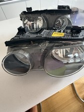 Pair of Headlights for 2002 BMW 316ti SE Series Right and Left 2001-2005 UK RHD