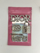 5x Silver Metal Craft Charm