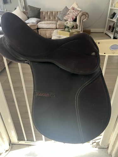 Maxam black pony saddle - maxam,