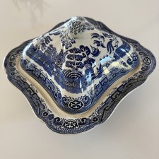 Burleigh Ware Willow Tureen