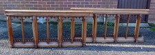 Pair Pugin gothic oak rails