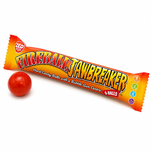 Zed candy fireball - fireball, jawbreaker