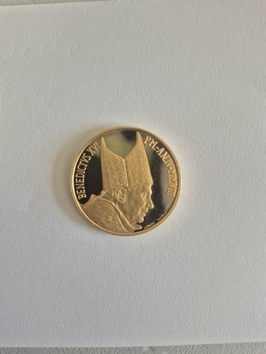 Vatican 2012 euro gold coin - euro,