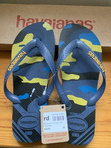 Havaianas indigo blue size - indigo, 6/7