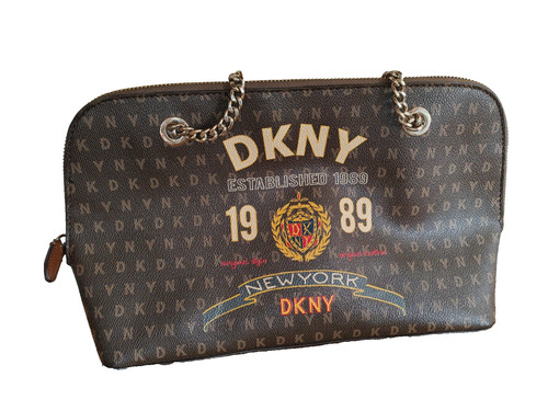 Dkny monogram shoulder bag - dkny,