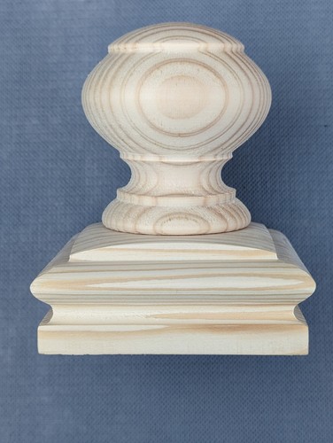 Stair newel post - post,
