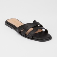 Ladies Wide Fit Slip On Flat