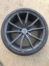 19" Inovit Frixion 5 - Single Alloy Wheel With Tyre 5x112 - Seat Leon Mk3 Golf 7