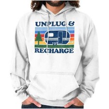 Retro RV Camper Outdoor Unplug