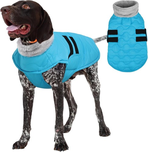 Warm dog jacket winter - dog,