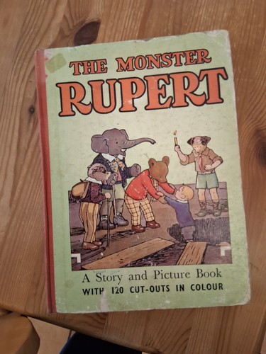 Rupert bear 1953 - bear, monster