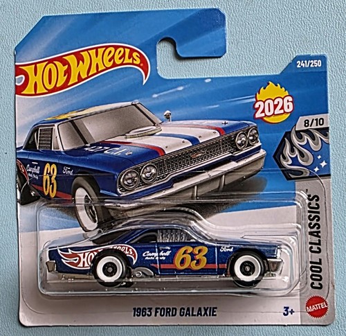 Hot wheels 1963 ford galaxie - ford,