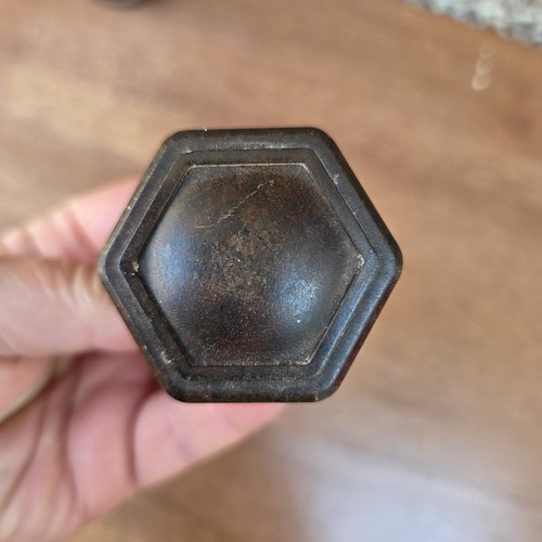 Vintage bakelite knob door - bakelite,