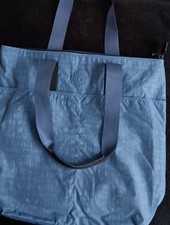 Kipling Denim Blue Women's Shopping/ Tote Bag