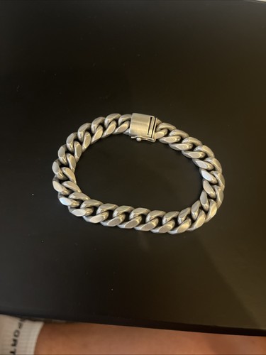 Heavy 925 silver - silver, cuban