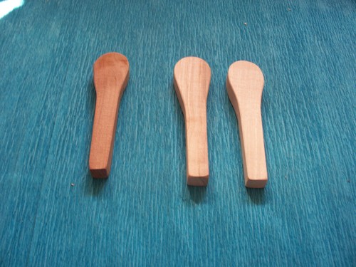 Wood spoon blanks apple - x, 3