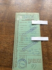 Triumph 1300 Saloon Green Coloured Log Book