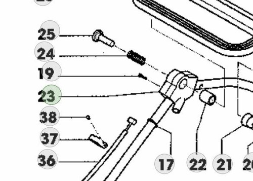 Genuine john deere r43el - john, walk