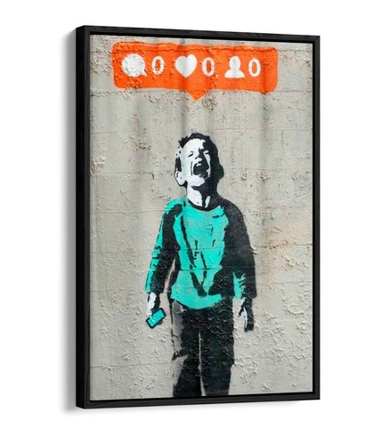 Banksy social media - banksy, media"