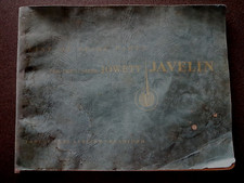 JOWETT JAVELIN 1 1/2 LITRE CAR SPARE PARTS LIST BOOK MANUAL 1951