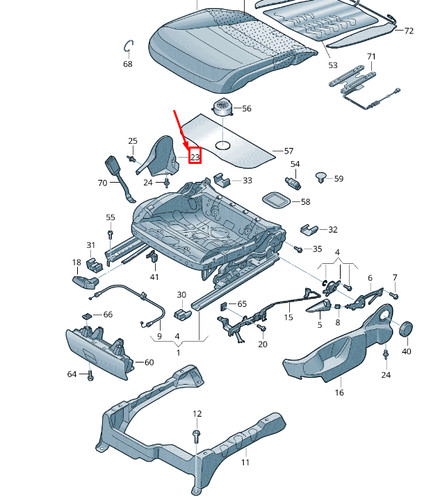 Oem touareg mk2 front - oem,