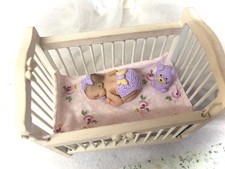 Newborn baby doll dollhouse