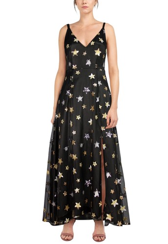 Gold star sequined goddess - star,