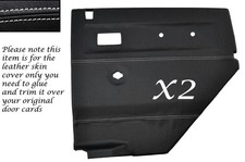 WHITE STITCH 2X REAR DOOR