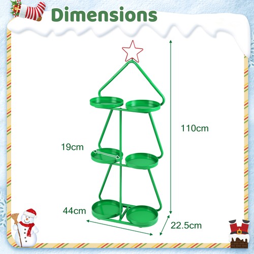 Christmas plant stand tier - plant, 3-tier