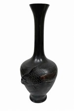 Antique Japanese Bronze Twin