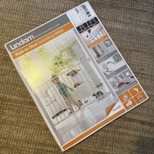 Lindam Push To shut extending metal stair gate