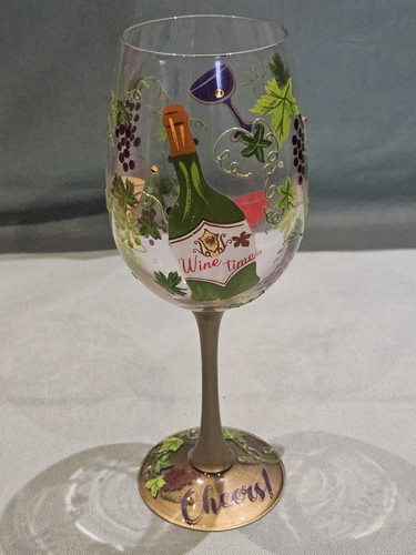 Lovely wine time grape - 'wine, time'