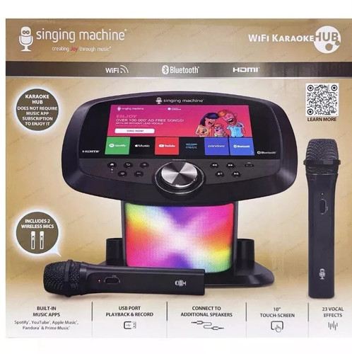 Singing machine wifi karaoke - singing,