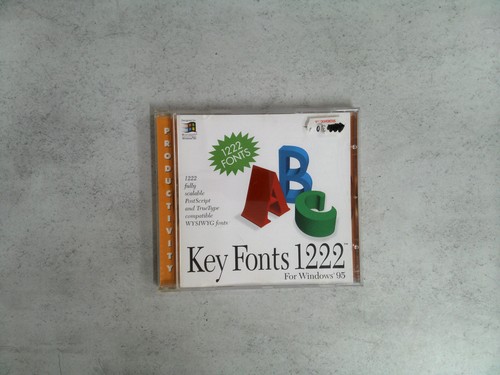 Key fonts 1222 for windows - key,