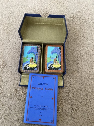 1933 vintage card game - vintage,