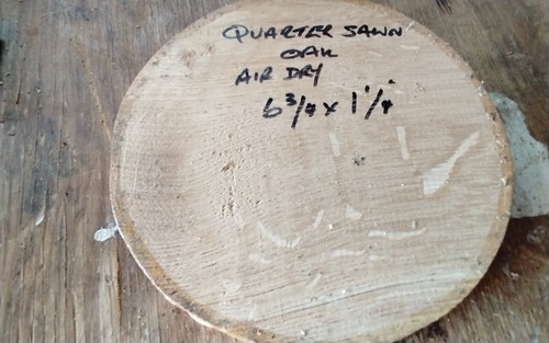 Quarter sawn oak - quarter,