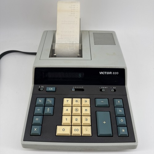 Vintage victor 820 - 820, adding