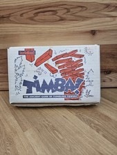 Timba! 54 Pcs Wooden TUMBLING TOWER STACKING GAME Blocks by Tridias Vintage