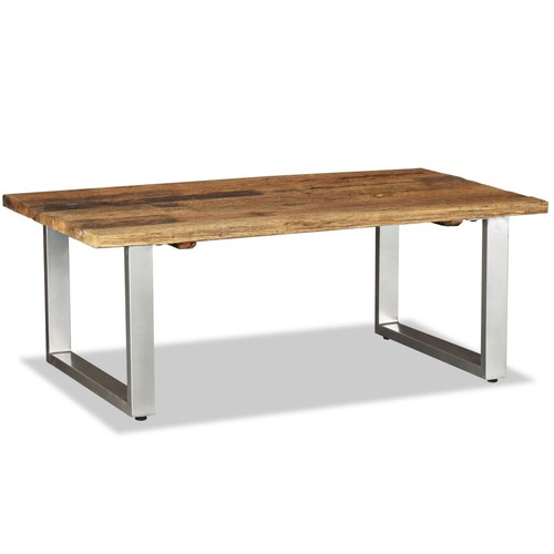 Coffee table solid reclaimed - coffee,