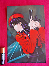 EVANGELION Misato Katsuragi Platinum Collection Postcard Rare Anime Art Card