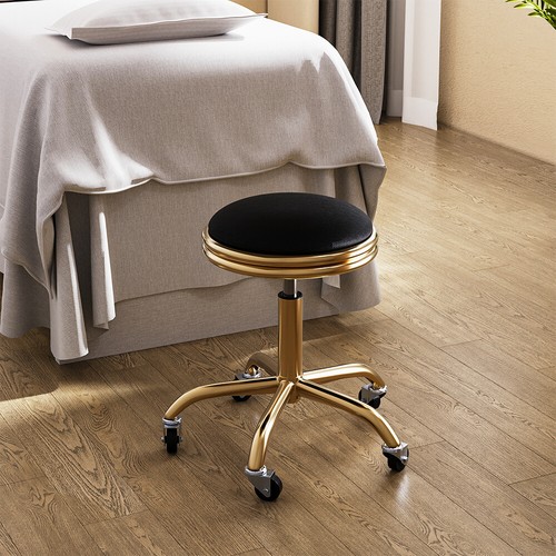 Barber stool adjustable round - adjustable,