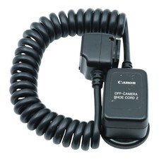  Canon Shoe Cord 2 OFF Camera Hot Shoe Adapter Flash Adapter