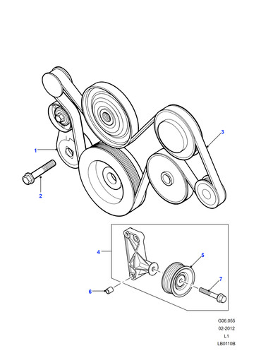 Land rover bolt discovery - land,