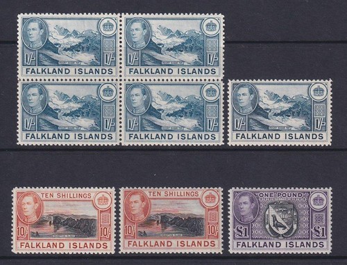 Falkland islands gv1 1938 - islands,