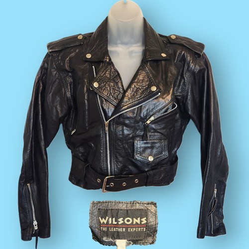 Vtg wilsons leather motorcycle - vtg,