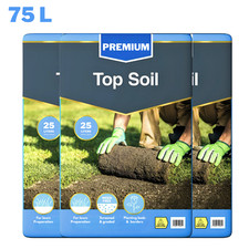 75L Multi Purpose Top Soil | Lawn, Turf, Borders & Planting Garden Compost