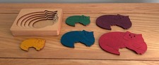 Vintage Handmade Wooden 5