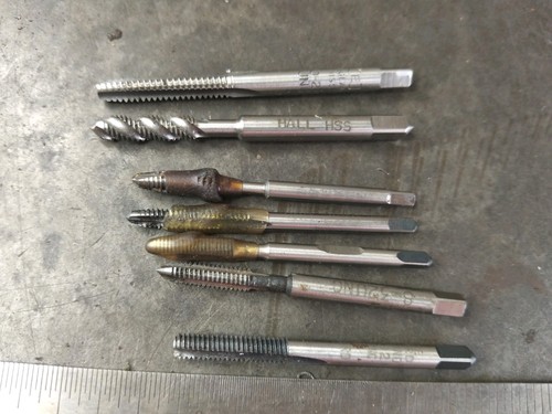 British hss thread taps - taps, 7