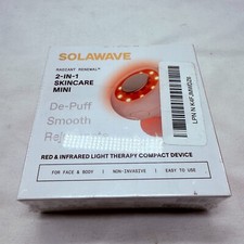 Solawave Infrared and Red Light Therapy for Face Anti-Aging Skincare Mini Device